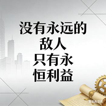 没有永恒的敌人只有永恒的利益封面