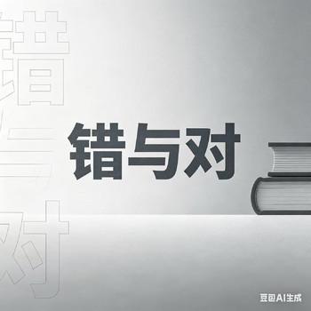 错与对封面
