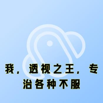 我，透视之王，专治各种不服封面
