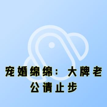 宠婚绵绵：大牌老公请止步封面