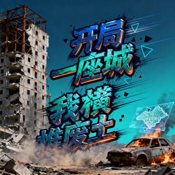 开局一座城，我横推废土！封面