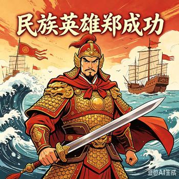 民族英雄郑成功封面