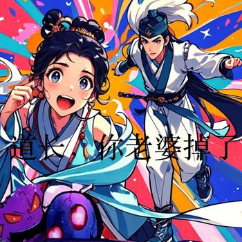 道长，你老婆掉了封面