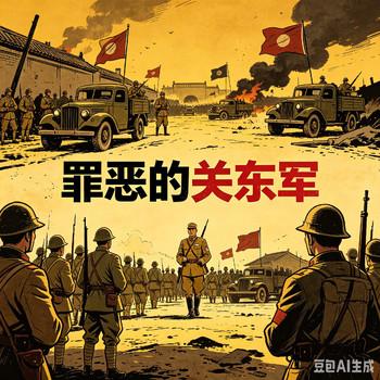 罪恶的日本关东军封面
