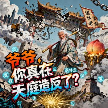 爷爷，你真在天庭造反了？封面