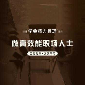学会精力管理，做高效能职场人士(多人剧)封面
